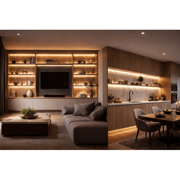 Furniture lighting and illumination