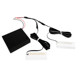 Battery-powered furniture lights, 5V clips