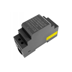 Rail-mounted power supply