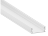 Aluminum profile for LED strip AL-95 2 meters white surface-mounted “Deformation in places” without diffuser LEDUA