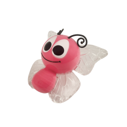 Night light butterfly 4 LED*RGB with sensor pink 220V NL14 Lemanso