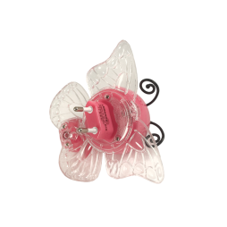 Night light butterfly 4 LED*RGB with sensor pink 220V NL14 Lemanso
