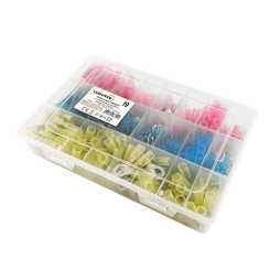 Terminal set 250pcs in plastic box LM2644 Lemanso