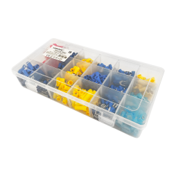Set of terminals 360 pieces in a plastic box LM2641 Lemanso