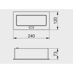 Extension cord SOFT 2 sockets SCHUKO 2xUSB cable 1.5m with plug 220-240V Black AE-PBSUC2GS-20N GTV