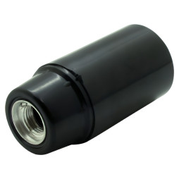 LEMANSO E14 bakelite lampholder black - Italian 2A 250V / LM2526 (LM136) (multiple pack of 40pcs)