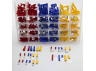 Set of terminals 480 pieces LM2040 Lemanso in a plastic box
