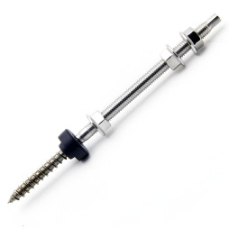 Mounting for solar panels Lemanso stud M10x200 assembled, stainless steel steel LMA2786