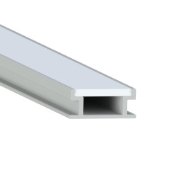Aluminum profile for LED strip floor AL-09 1 meter anodized surface LEDUA