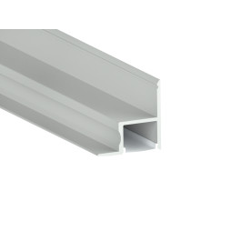 Aluminum profile for LED strip AL-25 1 meter anodized corner one-way light chipboard LEDUA