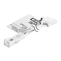 Connector splitter mother+two dads 40mm white LEDUA