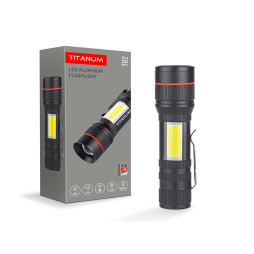 Portable LED flashlight TITANUM TLF-T02 200Lm 6500K