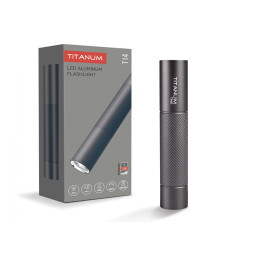 Portable LED Flashlight TITANUM TLF-T14G 300Lm 5000K Gray