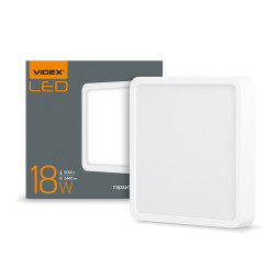 LED square surface-mounted lamp surface mounted 18W 185-265V 5000K IP20 VL-DLSS-185 VIDEX