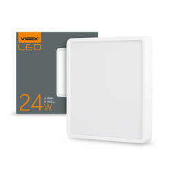 LED square surface mounted 24W 185-265V 5000K IP20 VL-DLSS-245 VIDEX