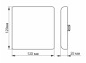 LED frameless square recessed 15W 85-265V 4100K IP20 VL-DLFS-154 VIDEX
