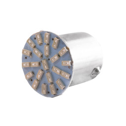 LED car lamp T25-3014-22SMD 1156 yellow 12V LEDUA