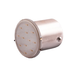 LED car lamp T25-COB 1156 red 24V LEDUA