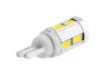 LED car lamp T10-5630-10smd with radiator white 12V LEDUA