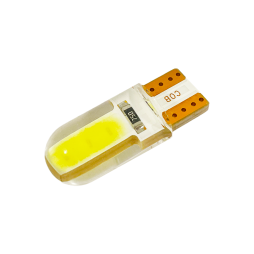 LED car lamp T10-COB-01 silicone white 12V LEDUA