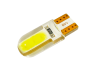 LED car lamp T10-COB-01 silicone white 12V LEDUA