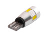 LED car lamp T10-5630-6smd with lens white 12V LEDUA