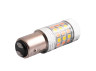 LED car lamp T25-2835-42SMD 1157 white/yellow 12V LEDUA
