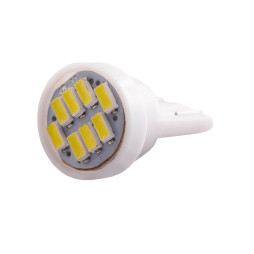 LED car lamp T10-1206-8smd white 24V LEDUA