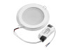 LED recessed DownLight round lamp 220V SMD24/012/003R cw,ww,w 12W (glass)