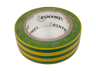 Insulation tape Standard 10 meters yellow+2 green stripes LMA006 Lemanso