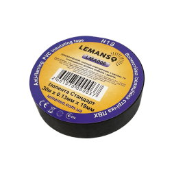 Insulation tape Standard 30 meters black LMA006 Lemanso