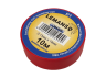Insulation tape Standard 10 meters red LMA006 Lemanso