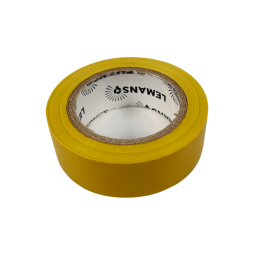 Insulation tape Standard 10 meters yellow LMA006 Lemanso