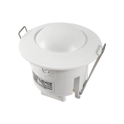 Microwave motion sensor 360° white 110-240V LM617 Lemanso