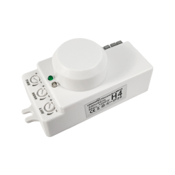 Microwave motion sensor 360° white 110-240V LM618 Lemanso