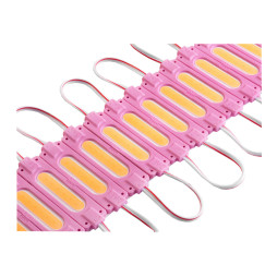 LED modules COB-1pc 12V 2w 70mm pink