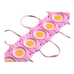 LED modules COB-1pc 12V 2.4w 46mm pink