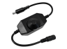 Dimmer for LED strip single-channel 12-24V 2A black LEDUA