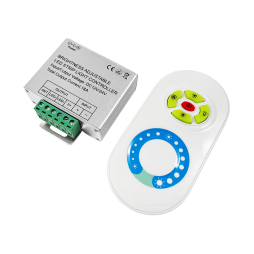 Dimmer for LED strip 12-24V 18A radio - touch 5 buttons LEDUA