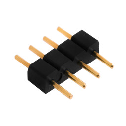 Connector 10mm RGB male LEDUA