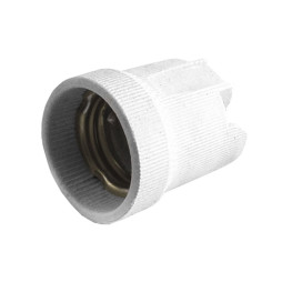 Ceramic lampholder E-27 LEDUA