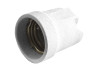 Ceramic lampholder E-27 LEDUA