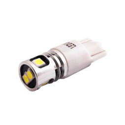 LED car lamp T10-3030-5smd 10-30V white LEDUA