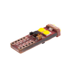 LED car lamp T10-3535-6smd 12-24V white LEDUA