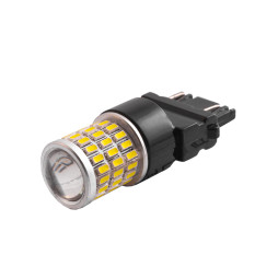 LED car lamp T20-3030-54SMD+3030-3SMD 1156 10-30V white LEDUA