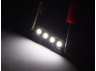 LED car lamp S85-36mm-4smd 2835 white 12V LEDUA