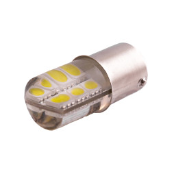LED car lamp T25-5050-12SMD silicone 1156 white 12V LEDUA