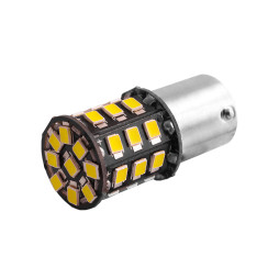 LED car lamp T25-2835-33SMD 1156 white 12V LEDUA
