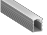 Aluminum profile for LED strip AL-04-2 2 meters anodized overhead "In places deformation" LEDUA
