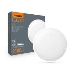 Emergency surface-mounted lamp 20W 5000K 220V (VL-CLR-EM200-2) VIDEX